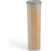 SIGNORA WARE Contenitore alto trasparente per spaghetti e pasta, con coperchio. Contenitore multiuso da cucina per dispensa e conservazione degli alimenti per tagliatelle e fagioli, ermetico, a tenuta stagna,