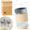 HAVENHAUS Trappola per mosche della frutta beige riutilizzabile | trappola per mosche della frutta per cucina | sbarazzarsi definitivamente dei moscerini della frutta | Fruit Fly Trap | trappola viva