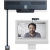 iContact Camera Pro 4K HD Webcam con Contatto Visivo, con Microfono per PC, Videocamera Digitale USB per Zoom, Streaming, Videoconferenze, Plug & Play per Computer (Pro Camera)