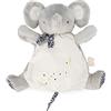 KALOO - Piccole canzoni - Puppetta elefante grigio - Peluche pupazzo a mano 24 cm - Gioco di risveglio - Dalla nascita, K210004