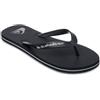 Quiksilver Sandalo da uomo Molokai Core, nero/argento, 40 EU