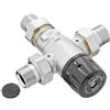 Caleffi 521500 Miscelatore termico 3/4 pollici 30 - 65 °C resistente alla calcificazione Regolabile senza dezincificazione
