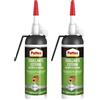Pattex Sigillante Acetico Universale per Esterni ed Interni - Trasparente Riempie&Ripara, Impermeabile - 1x280ml Cartuccia (Confezione da 2)