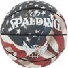 Spalding Unisex - Adulti Trend Stars & Stripes Sz7 Ball, 7