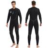 Lemorecn Muta da uomo da 3 mm, con cerniera frontale, costume da bagno termico in neoprene, per immersioni, surf, snorkeling e sport acquatici (UK3040-XXL)