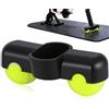 AEVORA Piastre Rocker per piedi, adattatore per piedi Snap Rocker per cyclette indoor, accessori importanti per gli allenamenti con il trainer indoor Zwift, accessori per rulli antirumore con leva basculante