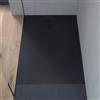 Duravit Plinero piatto doccia rettangolare, 720378650000000+791290000000000+BT005, Plinero grigio scuro opaco [Piatti Doccia > Piatti Doccia Rettangolari]