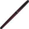 オート OHTO CR02 Penna rollerball in ceramica, punta fine da 0,5 mm, fusto in alluminio medio-spesso con componenti in ottone, vino opaco, inchiostro nero a base d'acqua ricaricabile, CR02-05-MWI