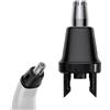 FINETCH Testina di ricambio per tagliacapelli del naso per lama O Blade QP2834/QP2724/QP25XX/QP26XX/QP65XX e serie Pro, rotazione a 360°, silenziosa, più efficiente e indolore, accessori per uomini, facile