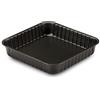 FORMEGOLOSE™, Stampo quadrato 24x24 cm, Acciaio con rivestimento antiaderente, Nero