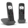 Gigaset Cordless Duo AS SERIES As490 Duo Black L36852 H2810 K133