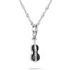 THOMAS SABO Wednesday KE2346-691-11-L45V - Collana con violoncello in argento sterling 925