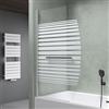 Mai & Mai Parete Vasca da Bagno Doccia90x140cm, Parete Sopravasca Cabine Doccia C112S Ovale Apertura 180° Nano Rivestimenti