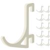StarMaker Set di 10 ganci per pannello forato Ikea Skadis - Modello rotondo, 40 mm - Supporto da parete, pannello per utensili e accessori