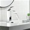 Nafall Rubinetto Lavabo : Rubinetto Per Bagno A Cascata, Miscelatore Monocomando Lavabo Bagno Rubinetto Bidet Con Cartuccia In Ceramica Durevole (Breve)