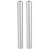 PATIKIL 2pz Distanziali Alluminio M3 Distanziali Metallici M3 Alluminio 3mm ID x 5mm OD x 45mm L Distanziali Filettati per Viti Standoff Rotondi per Auto Rc Droni Schede Madri Argento
