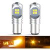 SageSunny P21/5W BAY15D 1157 Lampadina LED Ambra Giallo Super Luminoso 12SMD 3030 Chip Canbus Senza Errori LED Indicatori di Direzione Luce di Retromarcia Fanale Posteriore DC 10-30V (2 pezzi)