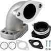 BOLOJAU Tubo di aspirazione del collettore del carburatore da 26 mm per 110 cc 125 cc 140 cc 150 cc 160 cc motori per YX per GPX ATV quad go-kart pit bike dune buggy