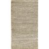 HAMID - Tappeto Giralda di Juta 100% Fibra di Iuta Naturale, Tappeti di Iuta Tappeto Morbido e Alta Resistenza, Tessuto a Mano, Soggiorno, Sala da Pranzo, Camera da Letto Tappet, Bianco (110x60cm)