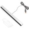 TNSLAND Barra Sensore per Wii, Barra Sensore A Infrarossi Sostitutiva Compatibile con Wii E Wii U, con Supporto E Cavo da 2m, per Nintendo Wii Remote E Wii Rem