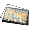 Yaphets Mall Tavola puzzle portatile, con copertura antipolvere per puzzle, 78,2 x 55,9 cm, superficie antiscivolo, fino a 1000 pezzi