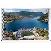 Como 1907 Puzzle Ufficiale Stadio Giuseppe Sinigaglia 1000 Pezzi. Rompicapo per adulti e collezionisti, idea regalo tifosi calcio e arredo Casa. Dimensioni 70x50 cm