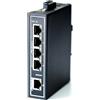 WIWAV WDH-5GT-DC 10/100/1000 Mbps Switch Ethernet industriali non gestiti a 5 porte con guida DIN/montaggio a parete (senza ventole, -30 ℃ ~ 75 ℃)