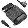 CHLOLMY TECH Caricabatterie USB C da viaggio sottile da 65 W adatto per HP Spectre x360, Elitebook 840, ProBook 430, Elite x2, Chromebook, Envy x360 ricarica rapida cavo adattatore laptop