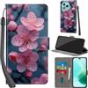 PHINIENLAND Cover per Honor 400 Lite / X70i Case PU Pelle Custodia [Kickstand] [Chiusura magnetica] [Slot per Schede], Portafoglio Flip Custodia per Honor 400 Lite,Fiori