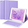 APHBZGE Custodia con tastiera per iPad da 9,7 pollici per iPad 6a generazione 2018, iPad 5a generazione 2017, tastiera Bluetooth per iPad Air 2/1, Pro 9,7, custodia con tastiera iPad di 6a generazione