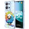 YUXING Cover Trasparente per Xiaomi Redmi 15C 5G 4G/Poco C85 4G - Custodia Protettiva Sottile in TPU Morbido Antiurto con Carino Motivo Disegno Cool (Sheep)