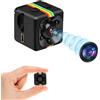 Pudet Luo Telecamera Spia Mini, Più Piccola 2,2 cm 1080P & 720P HD Mini Telecamera Spia Nascosta, Visione Notturna Alta Qualità Microcamera Spia con Rilevamento Movimento, Registrazione a Ciclo