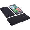 foto-kontor Custodia compatibile con cellulari Brondi Amico Smartphone S+B Nero cover in gomma TPU di colore nero
