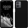 kwmobile Cover per Motorola Moto G14 Custodia - Back Case per Smartphone in Silicone TPU - Protezione Gommata - nero