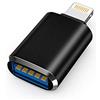 zoyuzan Cavo adattatore Lightning maschio a USB femmina OTG per Apple per iPhone 11 12 mini max pro per Ipad air Connettore per memory stick per fotocamera di collegamento astiera e mouse unità flash Splitter