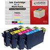 universo cartuccia® T502XL kit 4 color ink jet Compatibili per stampanti Epson Workforce WF-2860DWF WF-2865DWF WF2860 WF-2860 WF-2865 WF2865 Expression Home XP-5100 XP-5105 XP5115