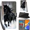 PHINIENLAND Cover per Xiaomi Redmi 9C / 10A PU Pelle Custodia Flip Neve