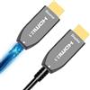 Elfcam® - Cavo HDMI 2.1 a fibra ottica Multimode OM3, cavo HDMI Ultra supporta 48 Gbps 8K@60Hz 4K@120Hz HDR dinamico HDCP 2.2 e 2.3 eARC, compatibile con X-box e monitor HDTV, 1M