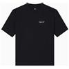 Armani Exchange Maglietta da Uomo, a Maniche Corte, vestibilità Normale, con Logo, Colore Grigio, Taglia L, Wind Chime, L