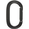 Black Diamond Oval Keylock Carabiner Black