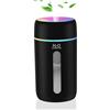 kissleaf Mini umidificatore da 250 ml, per camera da letto, cameretta dei bambini, 7 colori, luce 28 dB, silenziosa
