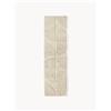 Westwing Collection Passatoia soffice con motivo in rilievo Jade - Beige