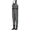 Abu Garcia Stivali da pesca | Stivali da pesca in nylon resistente con stivali in PVC impermeabili con tacchetti | Grigio scuro | 40/41