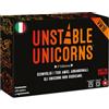 Asmodee - UNSTABLE UNICORNS VM18 - Sconvolgi i Tuoi Amici con Unicorni Irriverenti - Gioco da Tavolo per Adulti - Idea Regalo Addio al Celibato/Nubilato - 2-8 Giocatori - 18+ Anni - Ed. in Italiano