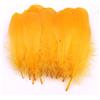 Duories 100 piume colorate per fai da te,piume d'oca naturali,piume d'oca indiane,per fai da te,maschere,cappelli,orecchini,decorazione per capelli,acchiappasogni,matrimoni,carnevale,feste,12-18 cm,oro