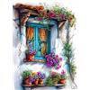 EOBROMD 5D Diamond Painting Kit Completo Paesaggio, Fiori Pittura Diamante FAI DA TE, Diamond Painting Adulti, Strass Ricamo a Punto Croce Painting per Decorazione Casa 30x40cm