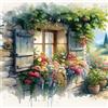 EOBROMD 5D Diamond Painting Kit Completo Fiori, Paesaggio Pittura Diamante FAI DA TE, Diamond Painting Adulti, Strass Ricamo a Punto Croce Painting per Decorazione Casa 30x30cm