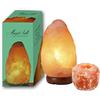 MAGIC SALT LIGHTING FOR YOUR SOUL Naturale lampada sale himalayano - 2/3 kg + regalo porta candela - consigliato Feng Shui - Himalayan Lamp