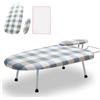 BeGrit Asse da Stiro Salvaspazio 60 x 35 cm Tavolo da Stiro Pieghevole Tavola da Stiro Salvaspazio Asse da Stiro da Tavolo Ironing Board Stiramaniche per Maniche di Camicie Stira Maniche Piccolo
