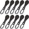 Payivsve 10 Pz Gettone Carrello Spesa, Infrangibile Carbon Chiave Carrello Spesa per Carrello Spesa a Caricamento Frontale, Chiave per Carrello Spesa Rimovibile
